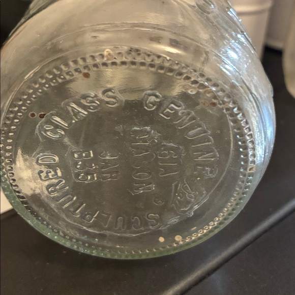 1970 vintage Ball mason w sunflower Black eyed Susan - Picture 3 of 4